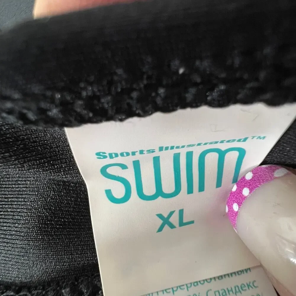 SPORTS ILLISTRATED SWIM Square Neckline One Piece Swim Suit  XL NWOT